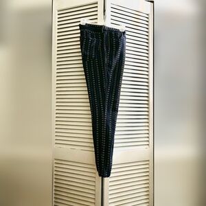 Madewell Blue and White Ankle Pant